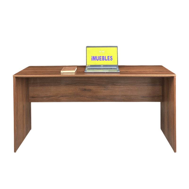TEMEL - Escritorio de 160 cm para oficina o estudio color Catania - iMUEBLES