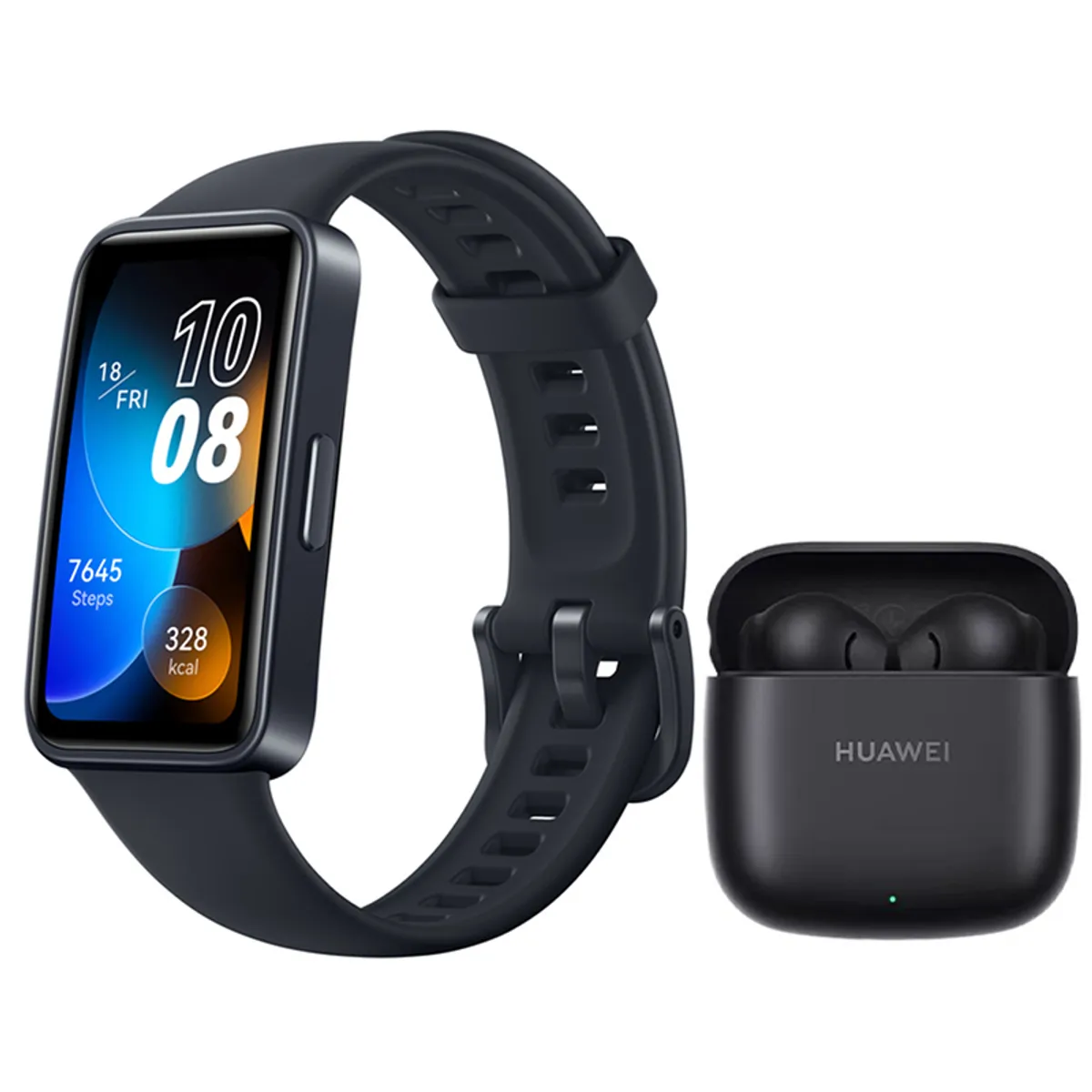 HUAWEI - Huawei Band 8 Reloj inteligente y Audifonos HUAWEI FreeBuds SE 2 Negro