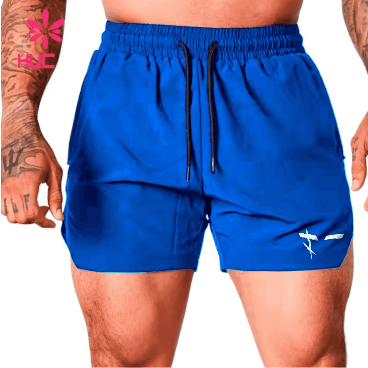 GENERICO - Short deportivo corto para hombres Insane Pro Alto rendimiento - Blue
