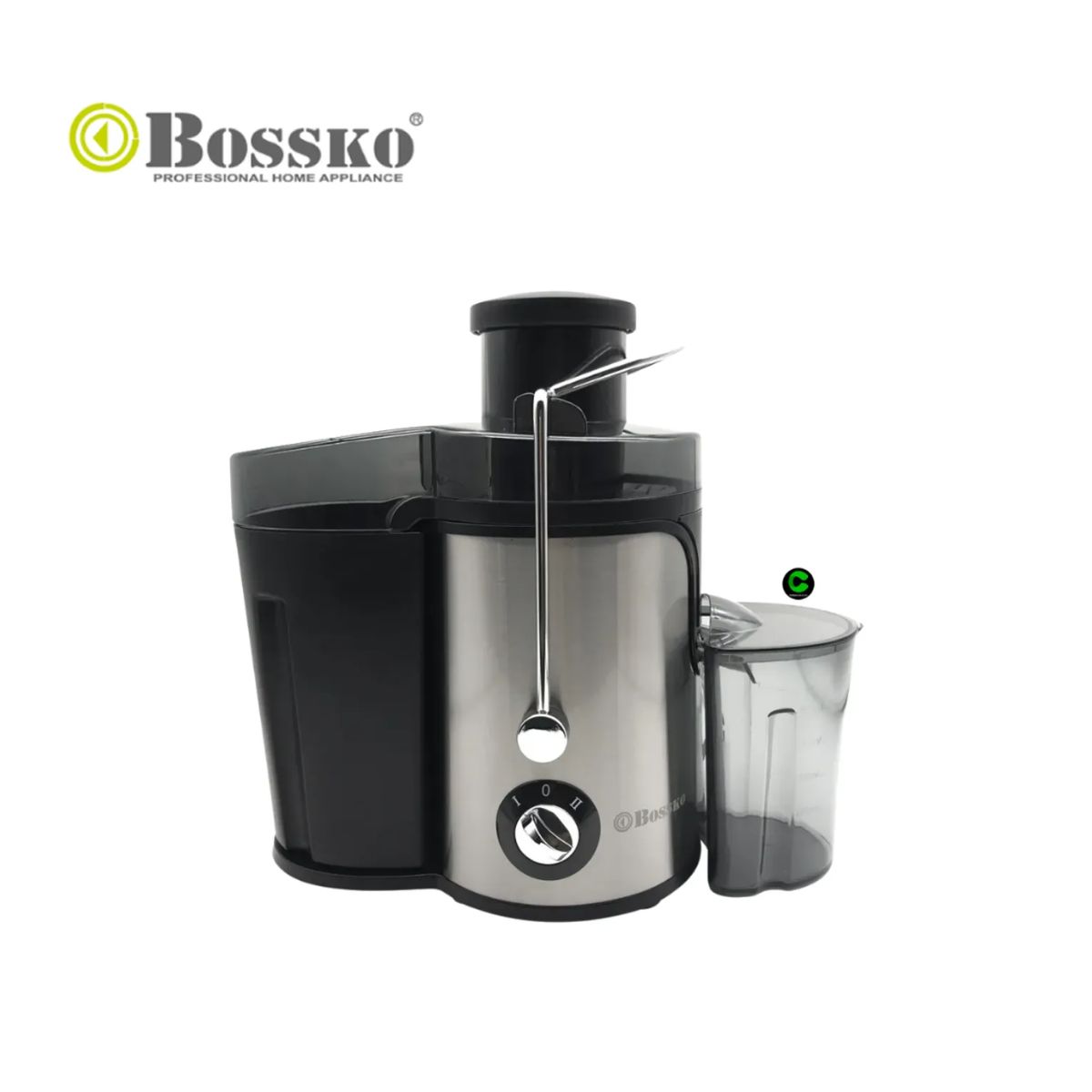 BOSSKO - Extractor De Jugos Bossko De 2 Velocidades BK-195EJ 500 ML