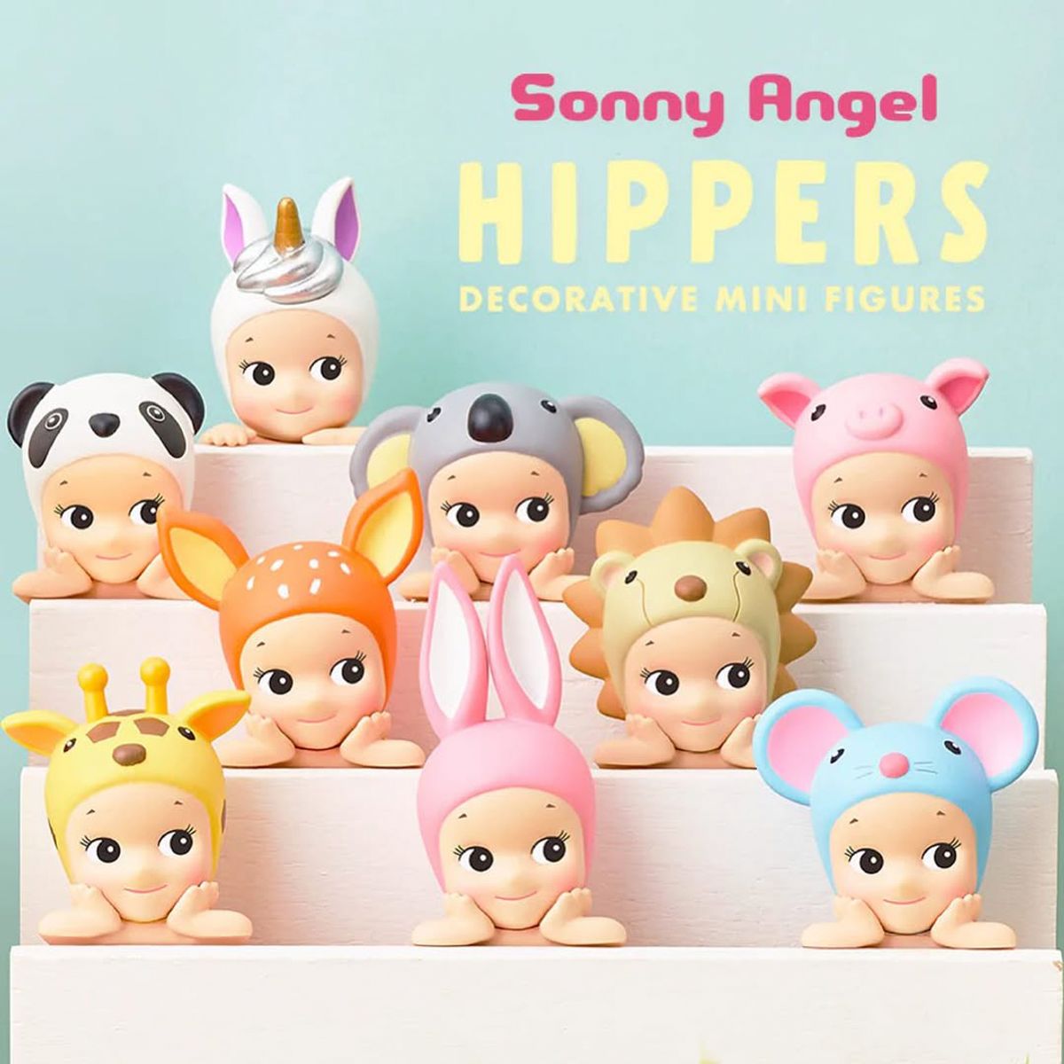 DISEÑO ORIGINAL - SONNY ANGEL Hippers Decorative Animalitos  Blind Box