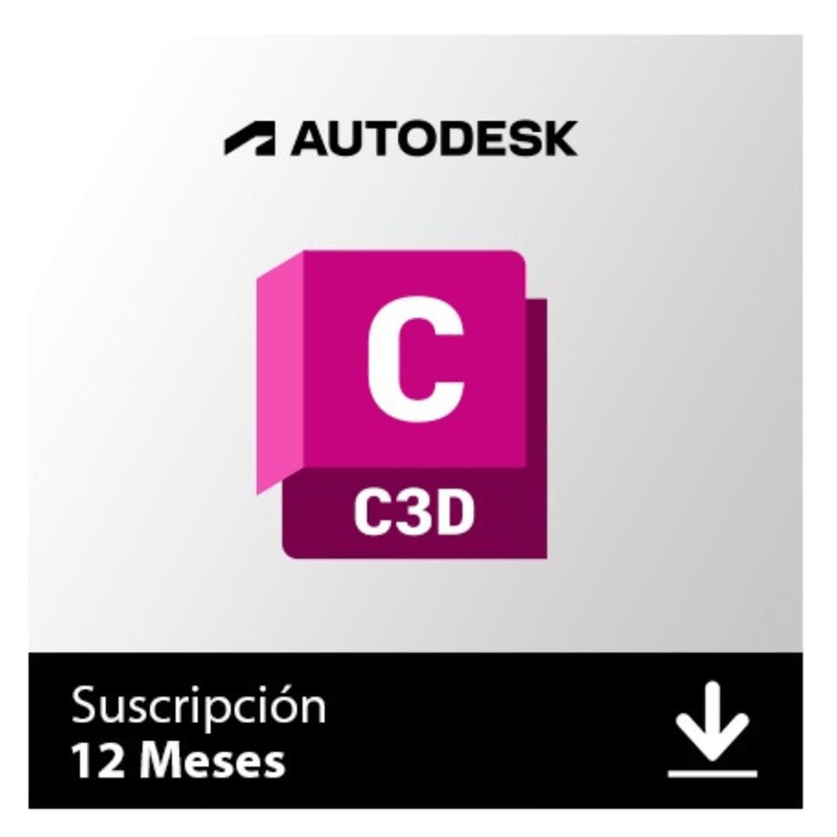 GENERICO - Autodesk Civil 3D 2025 edu Activación Digital 1 Año Windows y Mac