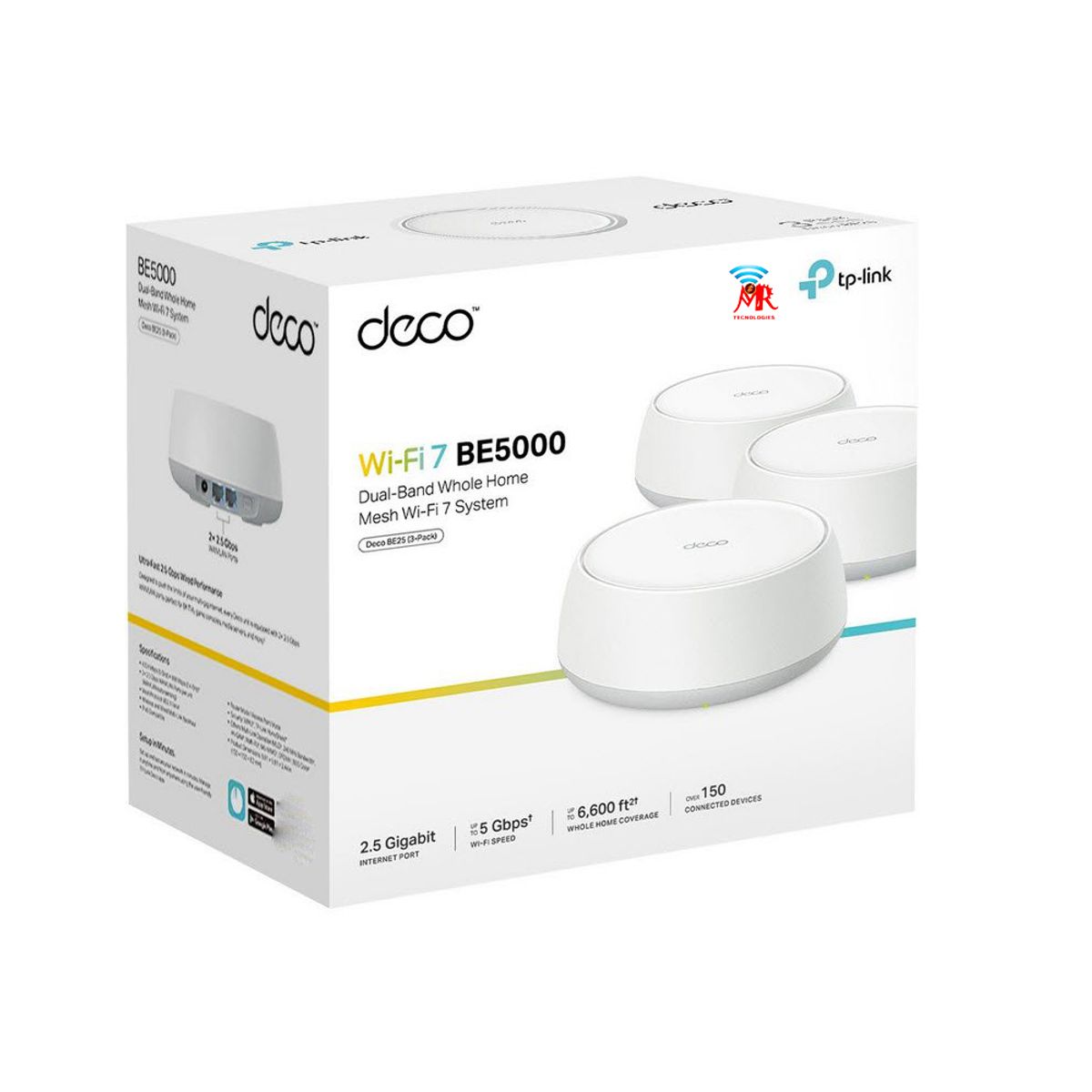 TP LINK - DECO MESH BE25 WI-FI7 DUAL BANDA 3PACK TP-LINK