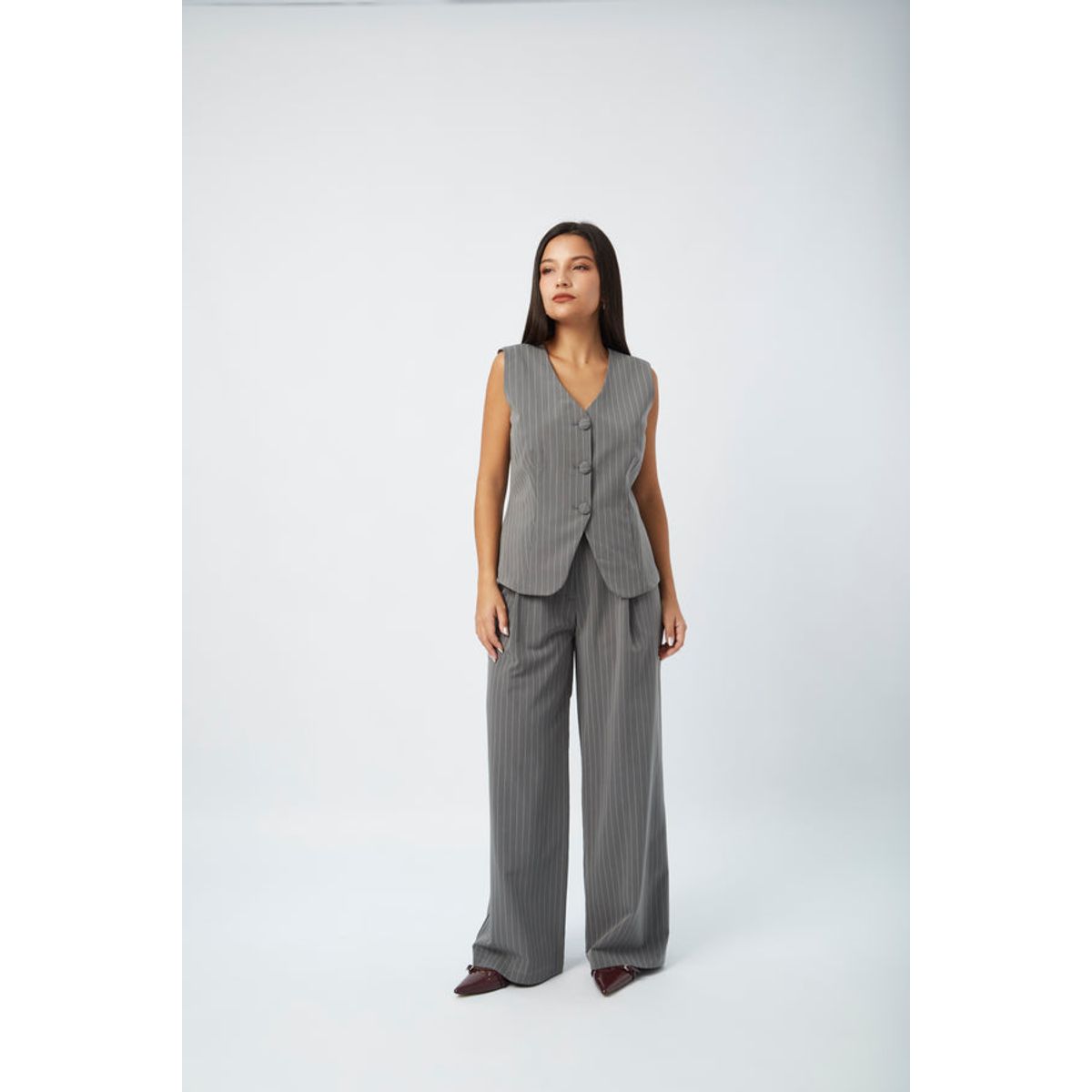 BANATY - PANTALON A RAYAS MIRANDA DE MUJER BANATY
