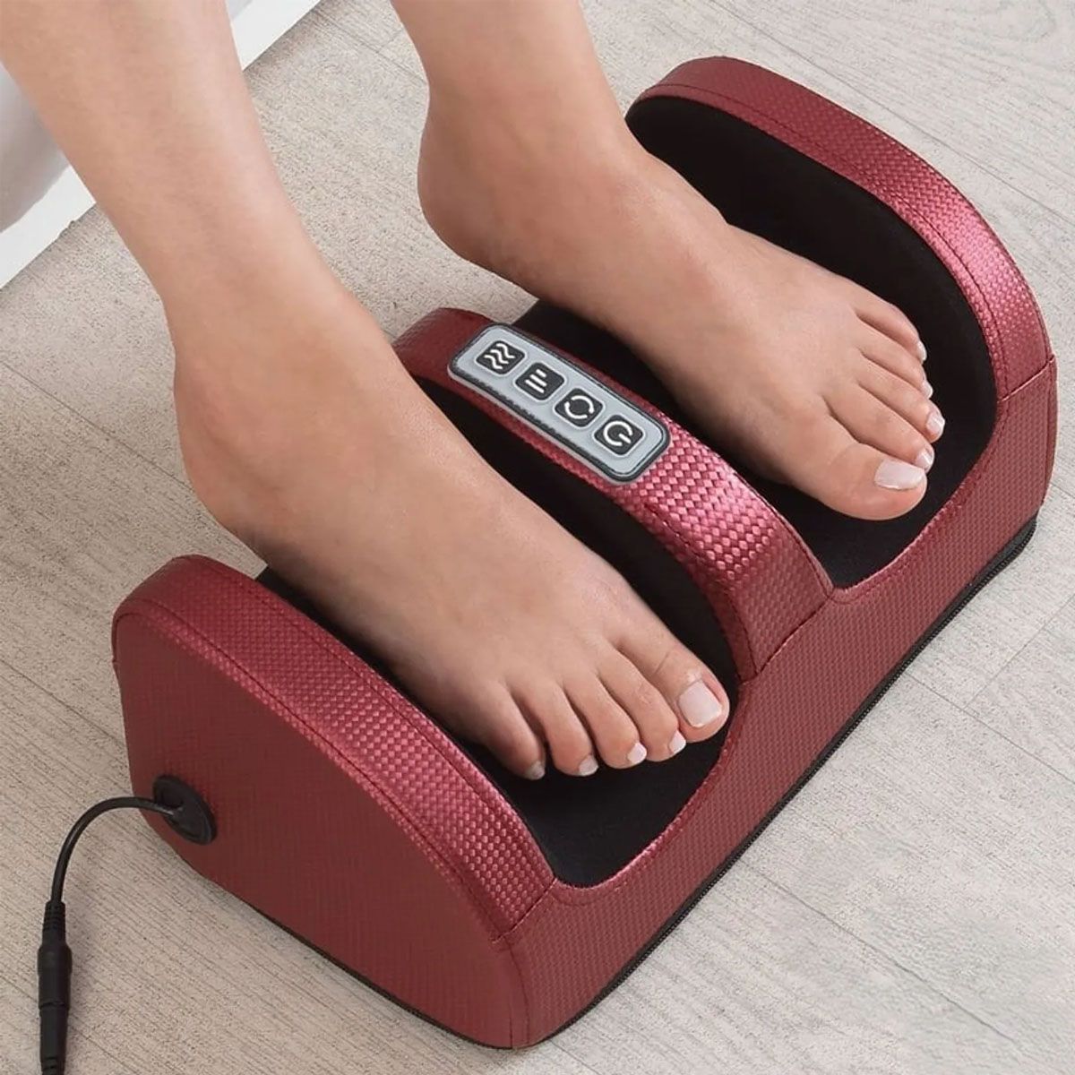 GENERICO - Masajeador de piernas y pies Shiatsu con calentador