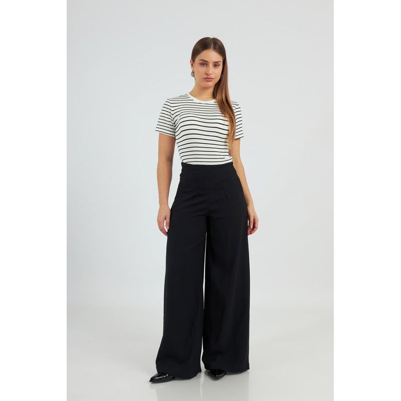 BANATY - PANTALON PALAZZO DELFINA A LA CINTURA MUJER BANATY
