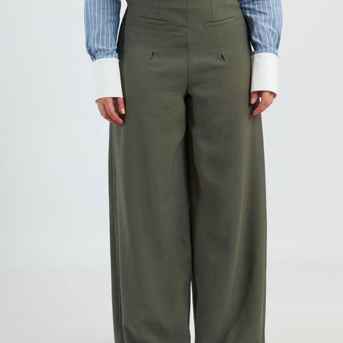 BANATY - PANTALON PALAZZO DELFINA A LA CINTURA MUJER BANATY