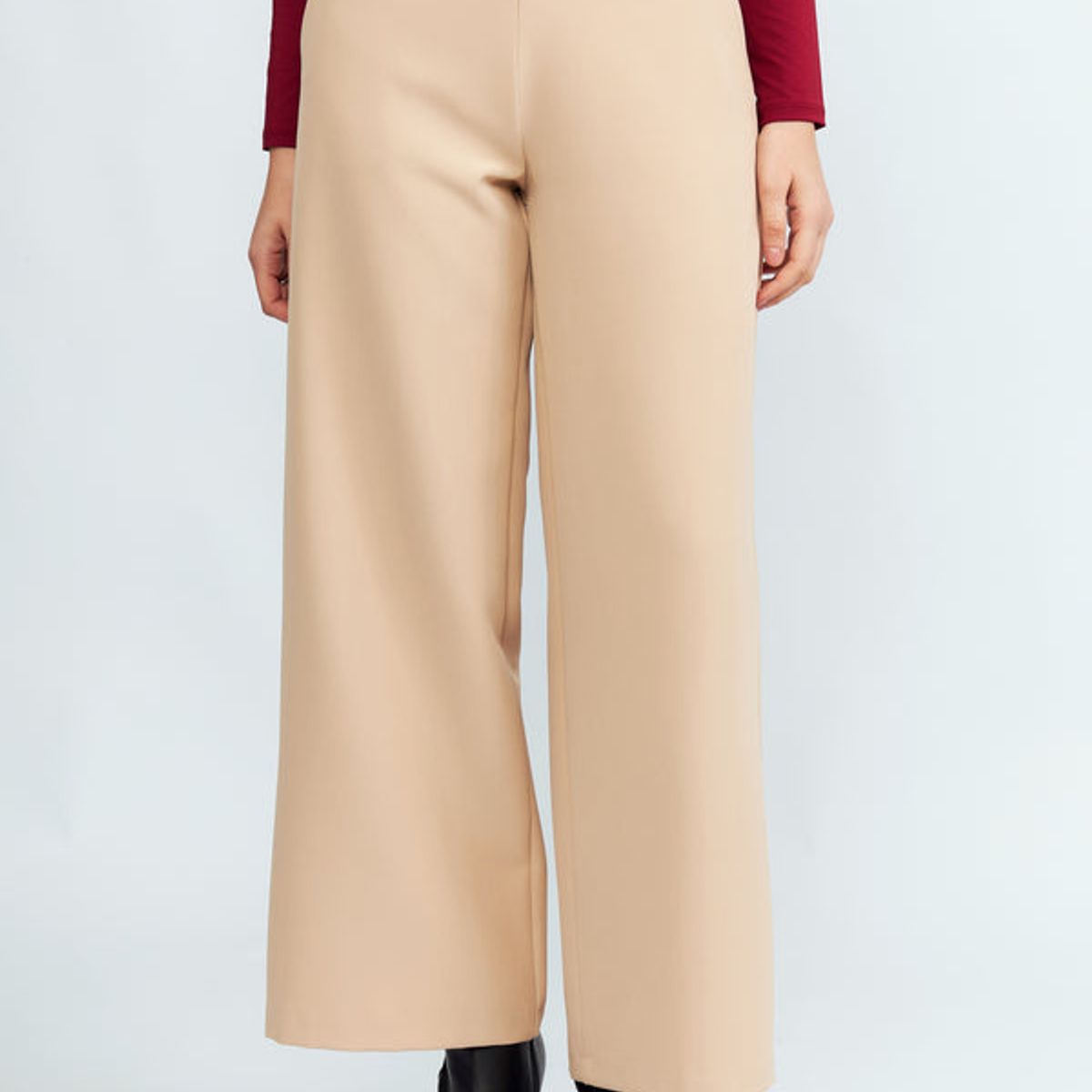 BANATY - PANTALON SASTRE ALEJANDRA PALAZZO A LA CINTURA MUJER BANATY