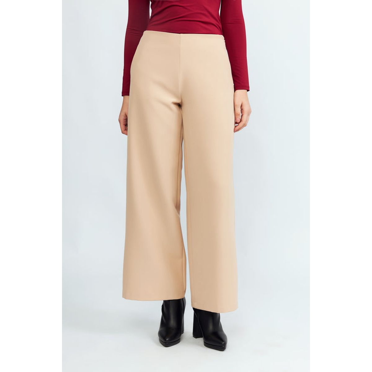 BANATY - PANTALON SASTRE ALEJANDRA PALAZZO A LA CINTURA MUJER BANATY