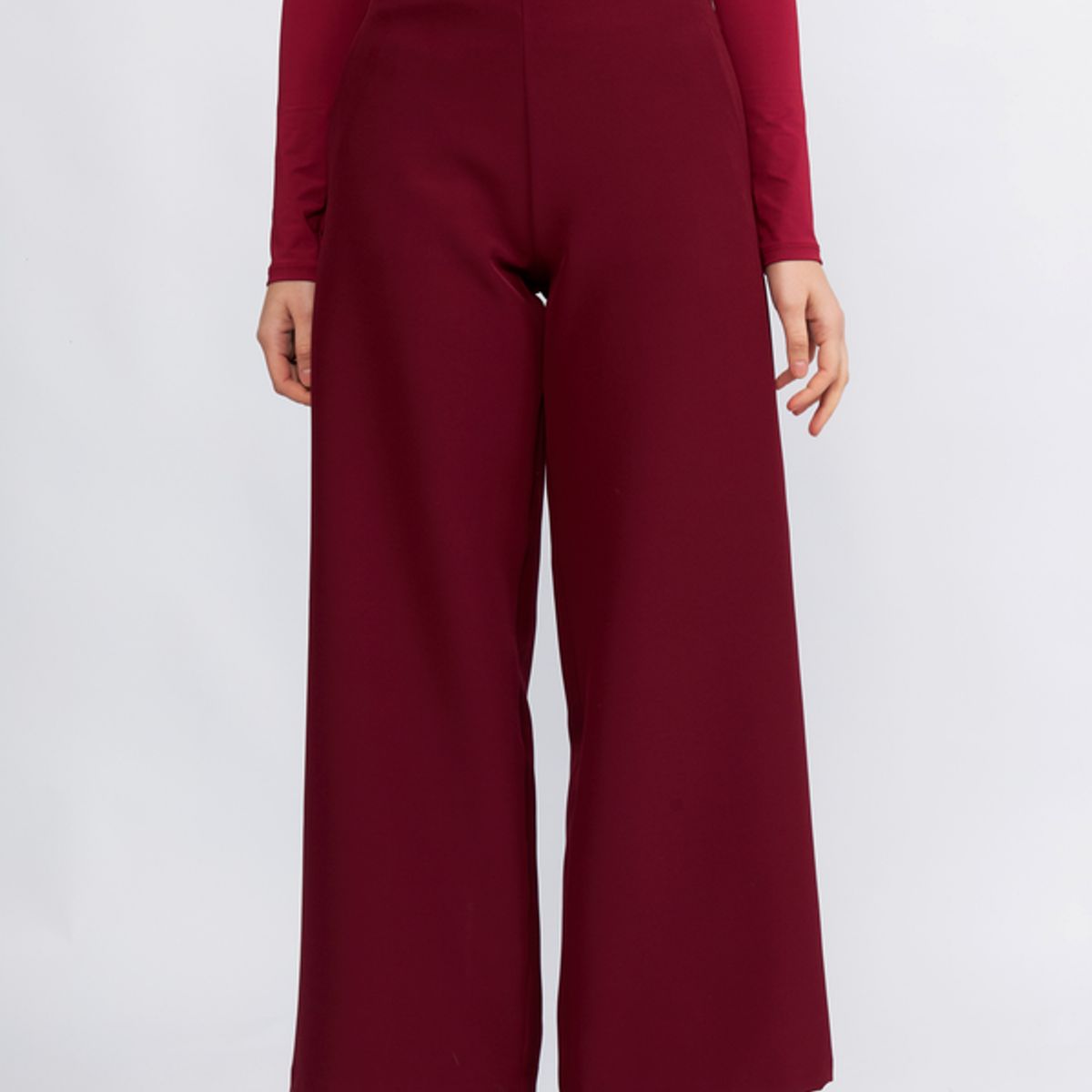 BANATY - PANTALON SASTRE ALEJANDRA PALAZZO A LA CINTURA MUJER BANATY