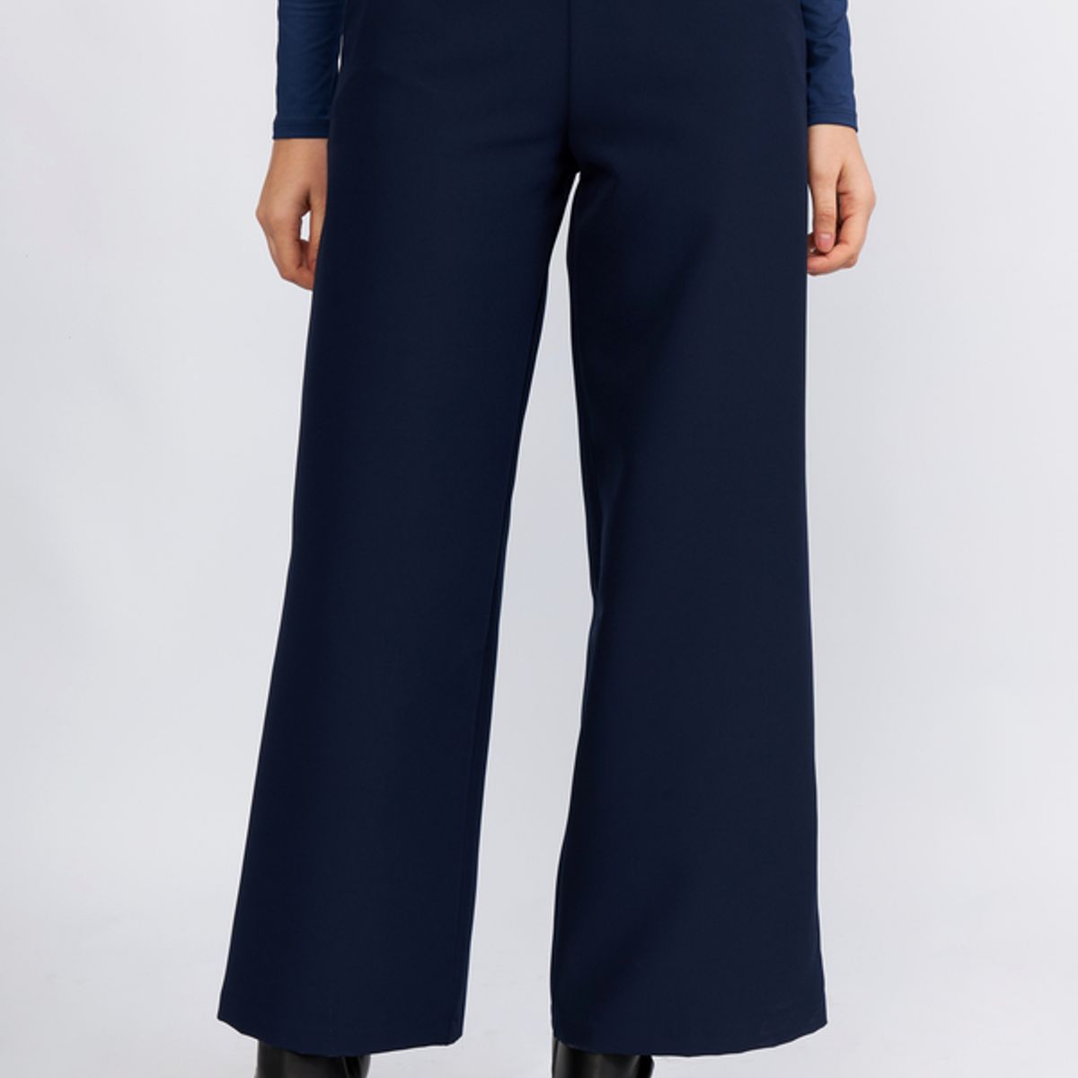 BANATY - PANTALON SASTRE ALEJANDRA PALAZZO A LA CINTURA MUJER BANATY