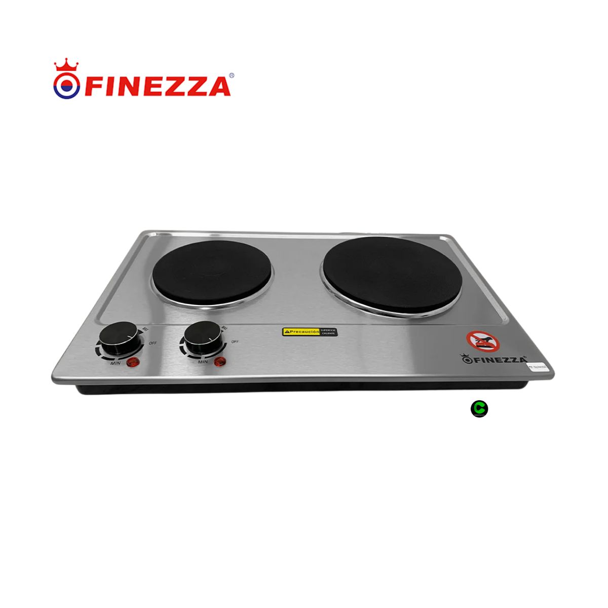 FINEZZA - Cocina Eléctrica Finezza de 2 hornillas FZ-320H2CE