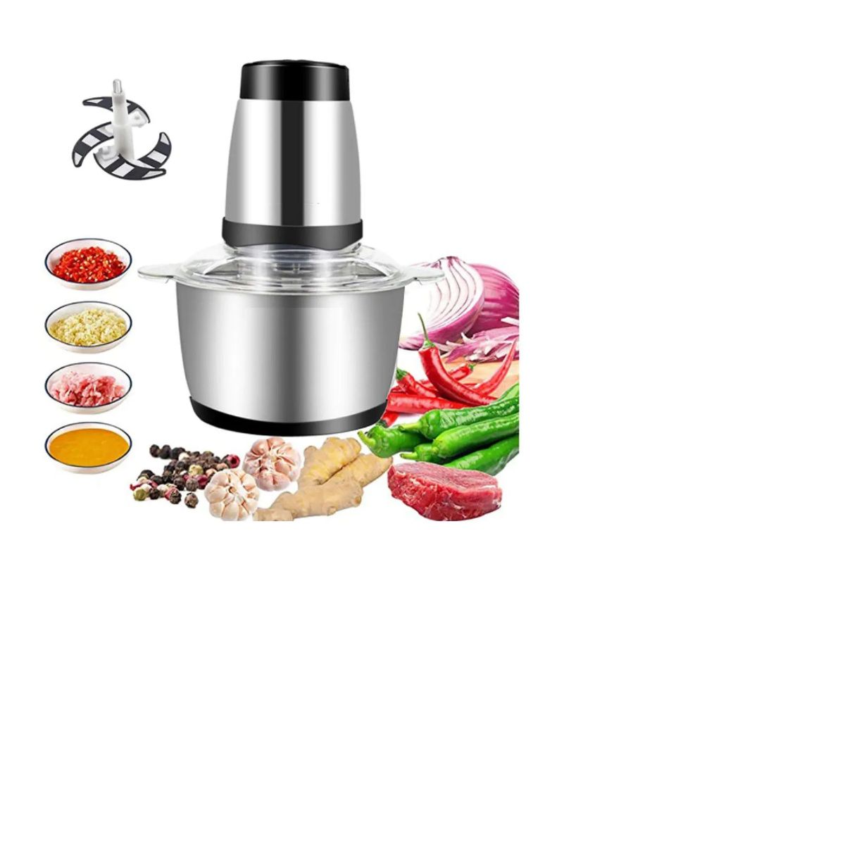 GENERICO - PROCESADOR DE ALIMENTOS SJSC 8603 3.0L 1200W