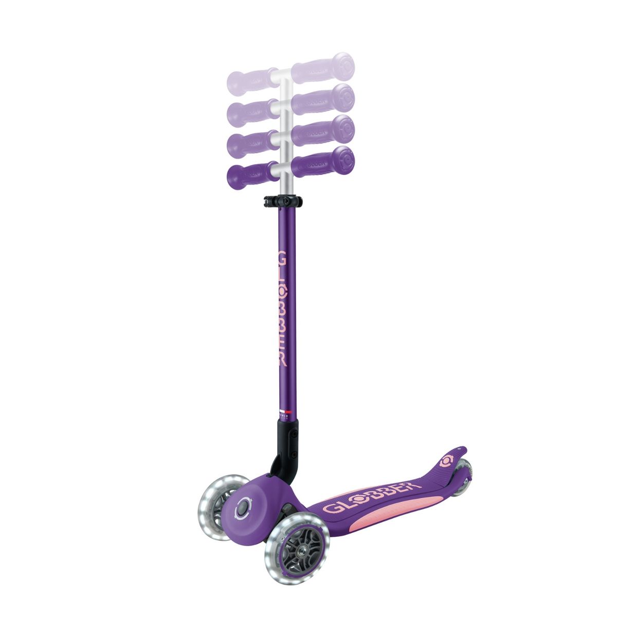 GLOBBER - Scooter Globber Elite LED Morado