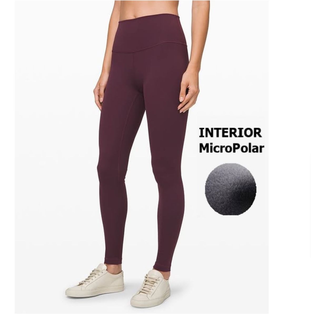 GENERICO - Pantalón Calentador Térmico Mujer Micro Polar Vino