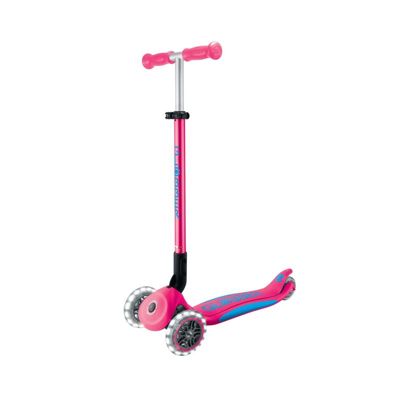 GLOBBER - Scooter Globber Elite LED Fucsia