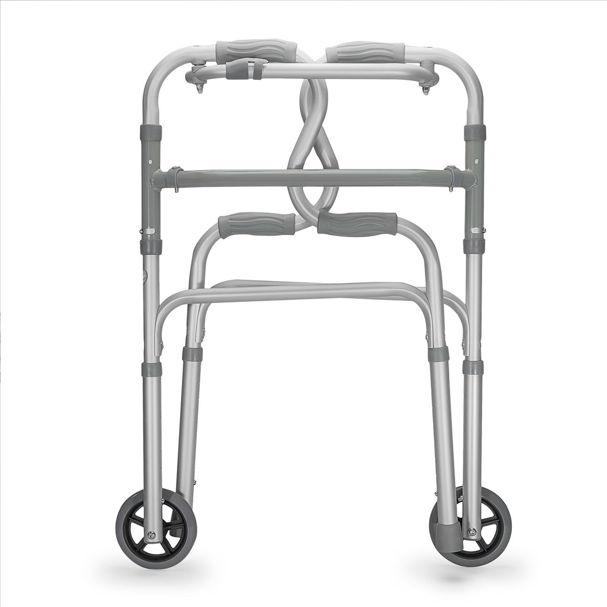 GENERICO - Andador Importado de Doble Apoyo con Ruedas