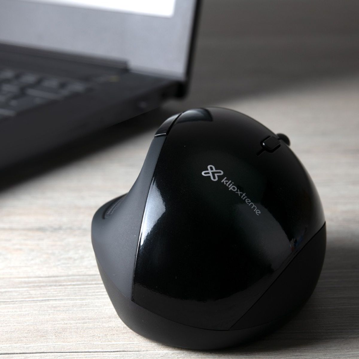 KLIP XTREME - Mouse Inalámbrico Ergonómico Klip Xtreme KMW-500BK