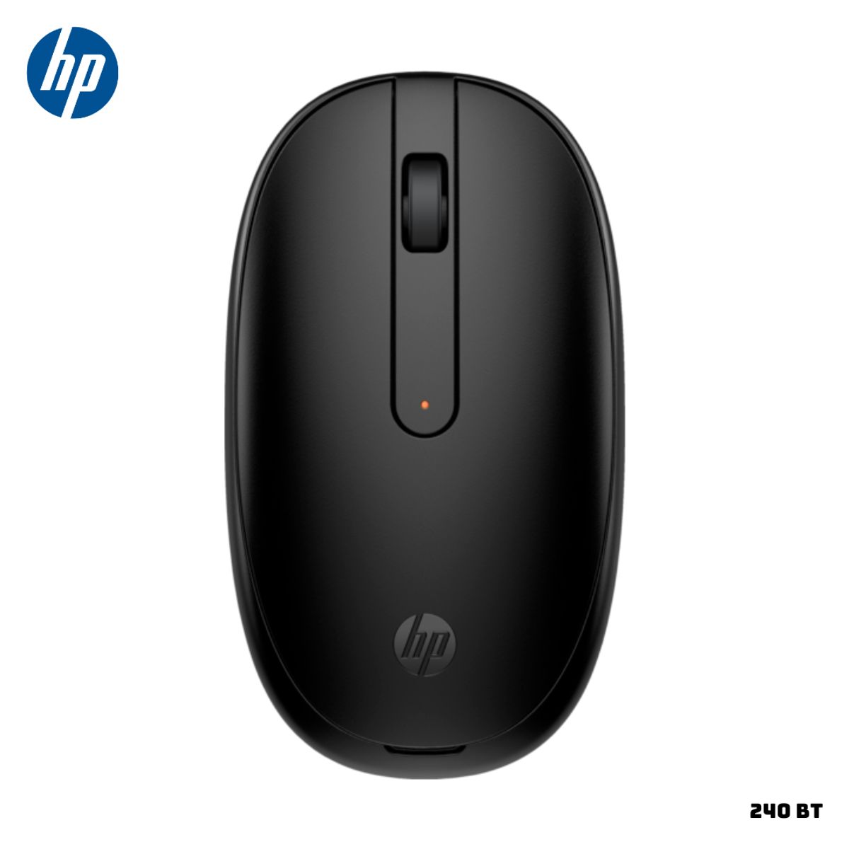 HP - MOUSE INALAMBRICO HP 240 DISEÑO AMBIDIESTRO 1600 DPI - NEGRO