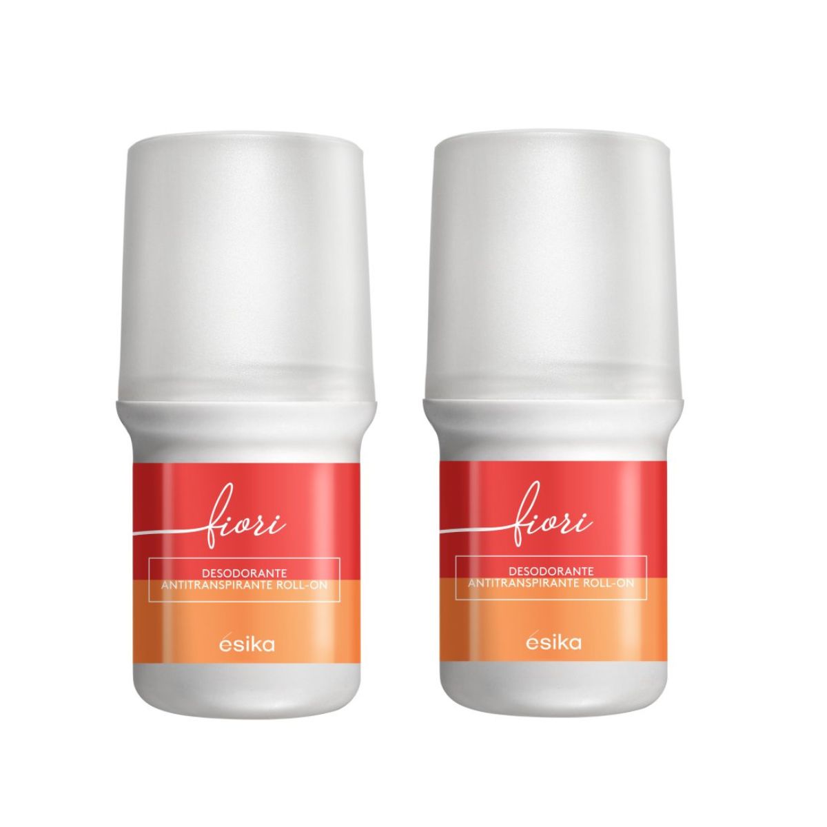 ESIKA - Set x 2 Desodorante anti-transpirante roll on fiori ésika