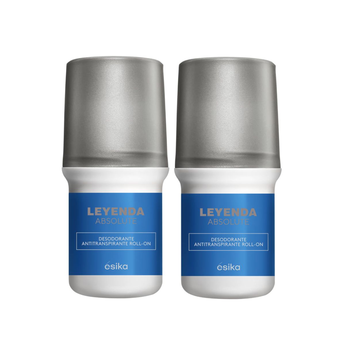 ESIKA - Set x 2 Desodorante anti-transpirante roll on leyenda ésika
