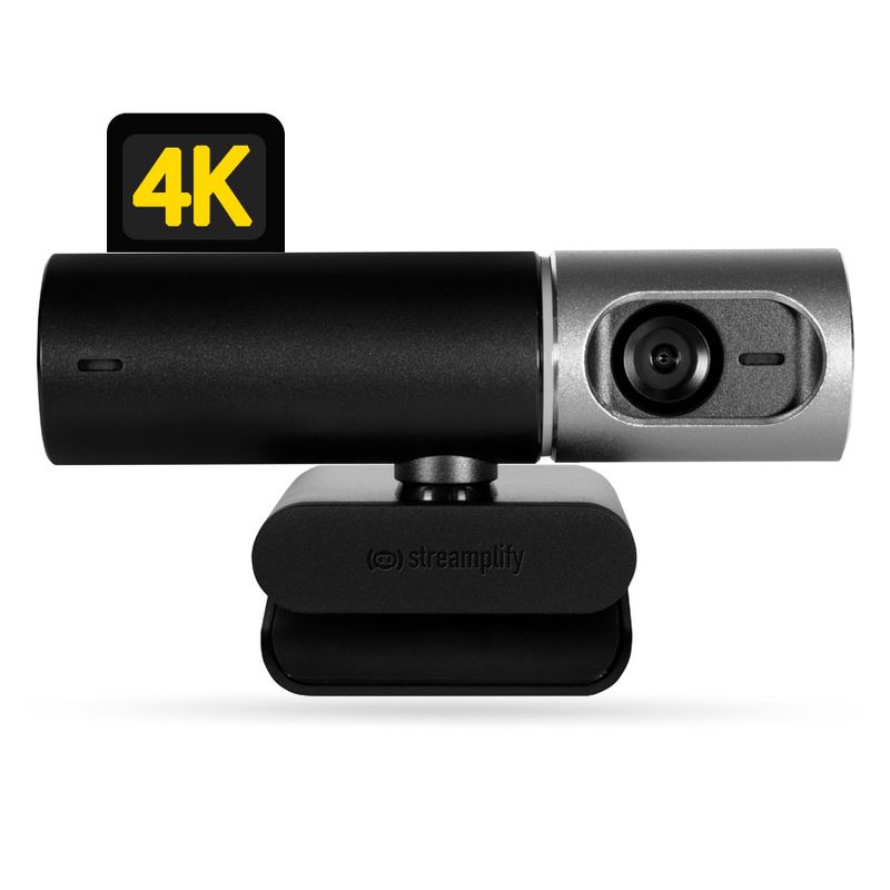 STREAMPLIFY - Cámara 4K Streamplify CAM PRO-4K-8M30-BK Streaming Videoconferencias