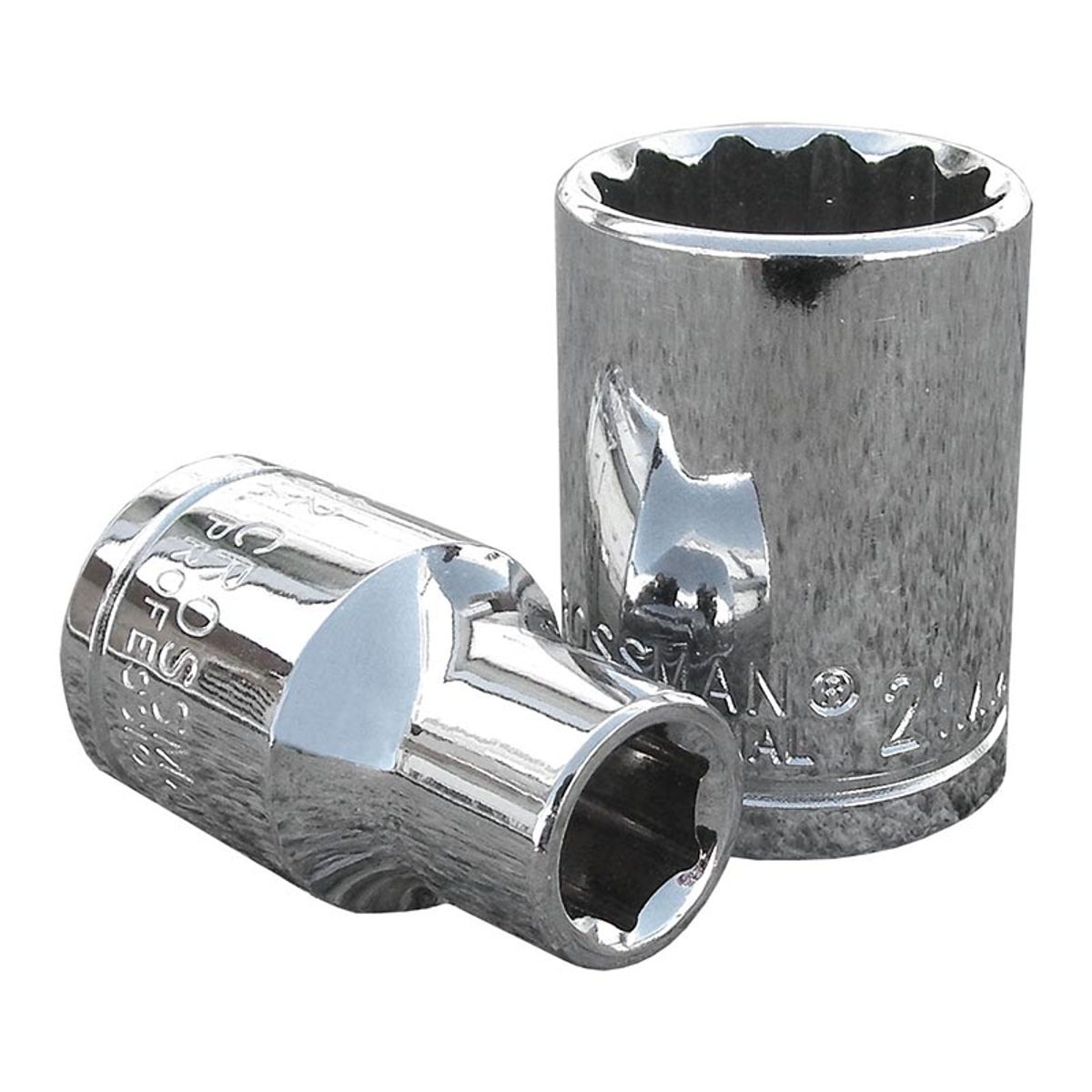 GENERICO - Dado Poligonal 12mm Encastre 1/2" Crossmaster  -  Gris