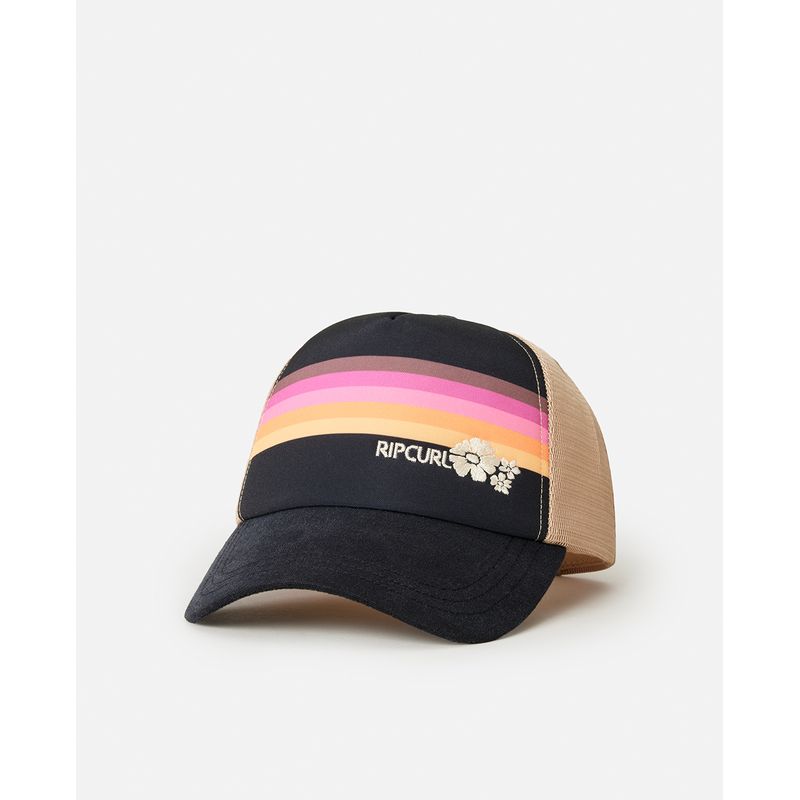 RIP CURL - GORRO MUJER MIXED REVIVAL TRUCKER 6AJ651 NEGRO