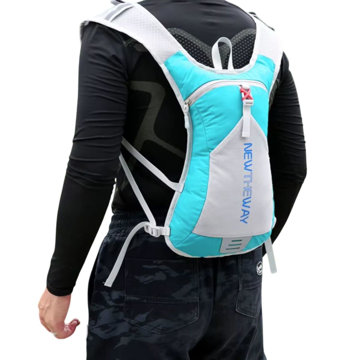 GENERICO - Mochila Chaleco De Hidratación 8L Ntw 2052 Deportes Más Bolsa Agua