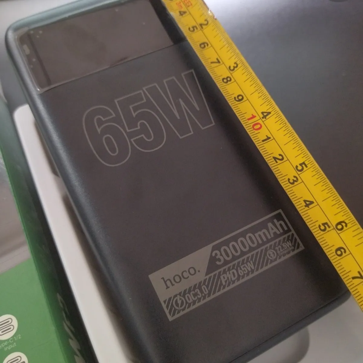 HOCO - Bateria Portatil para Laptop y Celular - 65W 30000mA - Power Bank Hoco