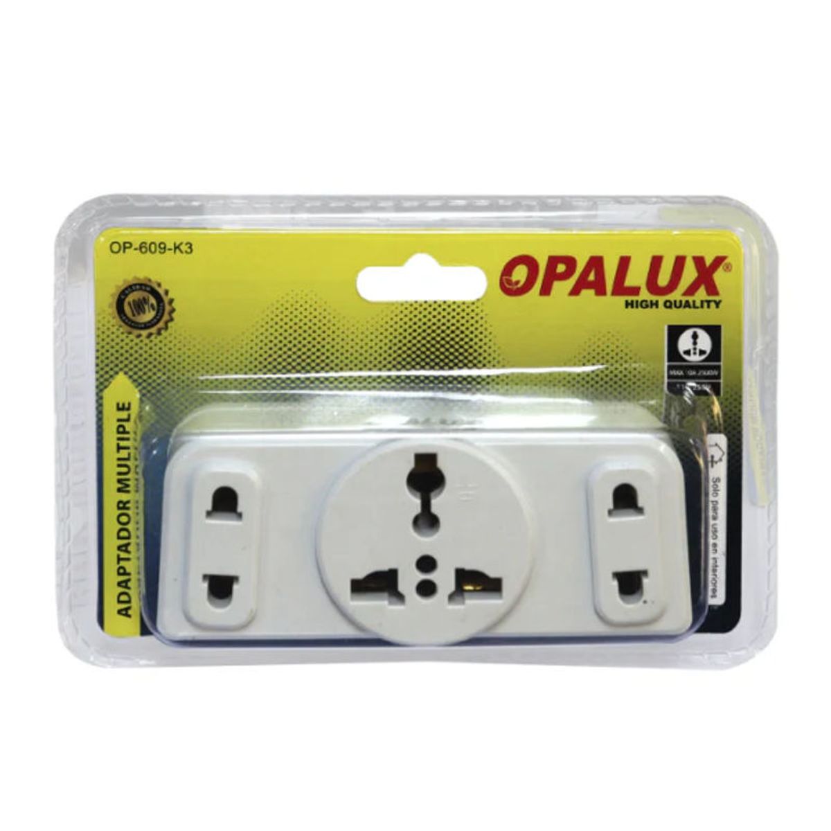 OPALUX - ADAPTADOR MÚLTIPLE OP-609-K3