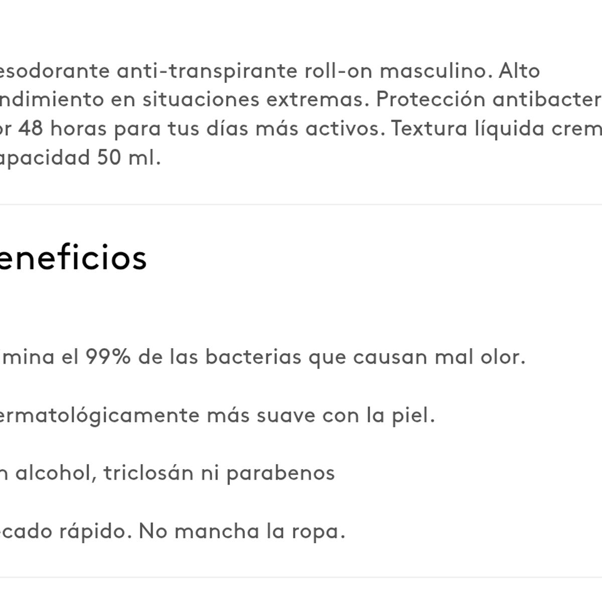 ESIKA - Set x 2 Desodorante anti-transpirante roll on Multicare dual protect