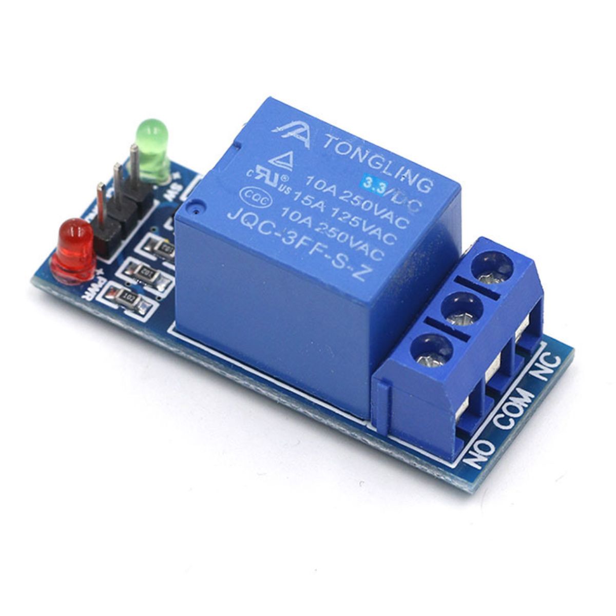 GENERICO - Módulo de Relé 1 Canal 3.3V Activación por Nivel Bajo Optoacoplador
