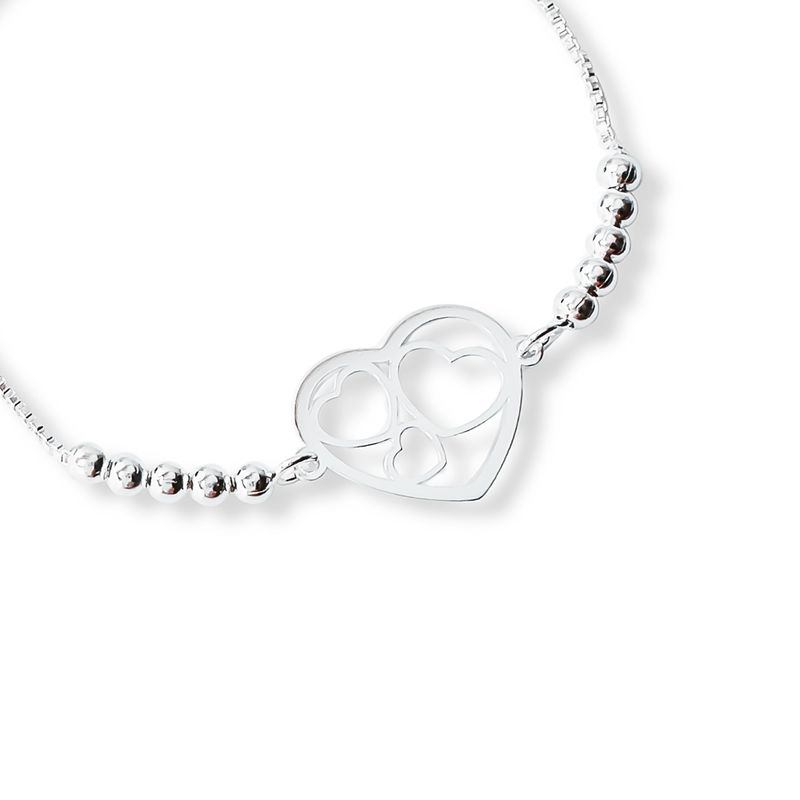 AMBAR JOYERIA - Pulsera de plata 925 Mis Amores