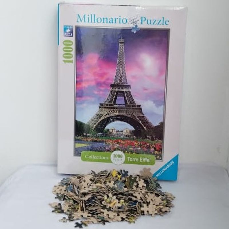 GENERICO - ROMPECABEZAS PUZZLE DE TORRE EIFFEL 1000 PIEZAS
