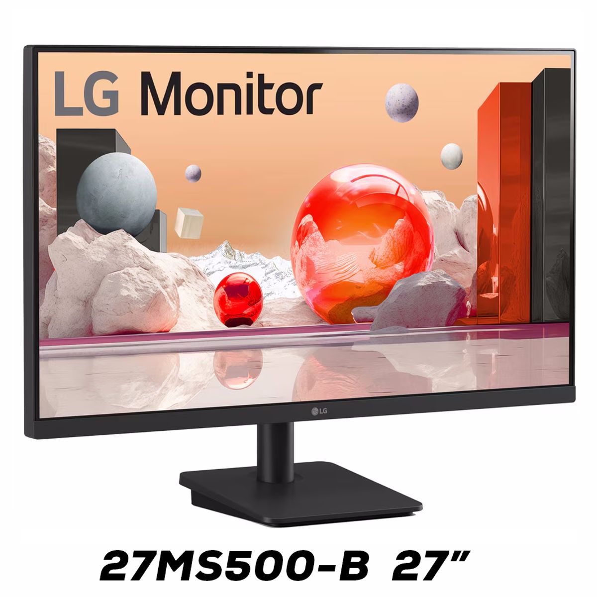 LG - Monitor LG 27MS500-B 27” Full HD IPS 100Hz 5ms HDMI FreeSync