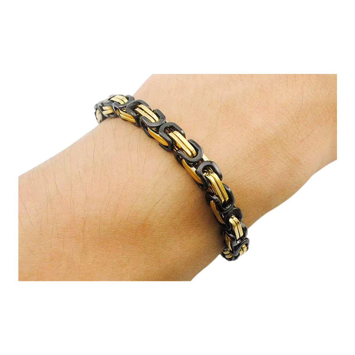 GENERICO - Pulsera ATGO de acero inoxidable - Geométrico