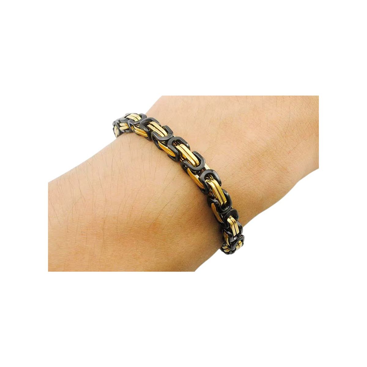 GENERICO - Pulsera ATGO de acero inoxidable - Geométrico