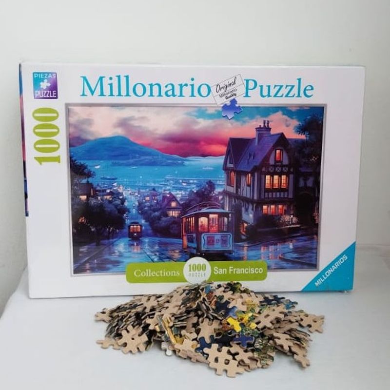 GENERICO - ROMPECABEZAS PUZZLE DE SAN FRANCISCO 1000 PIEZAS