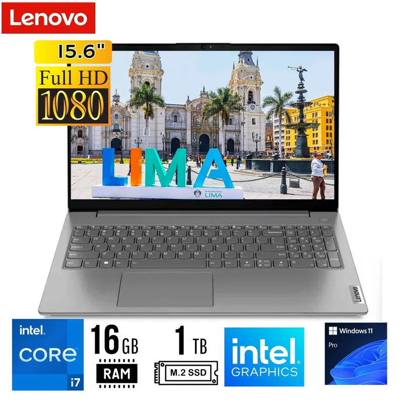 LENOVO - LAPTOP Lenovo V15 G4 IRU 15.6" FHD TN, Core i7 13620H 2.4 - 4.9GHz, 16GB DDR4 1TB SSD  W11 PRO