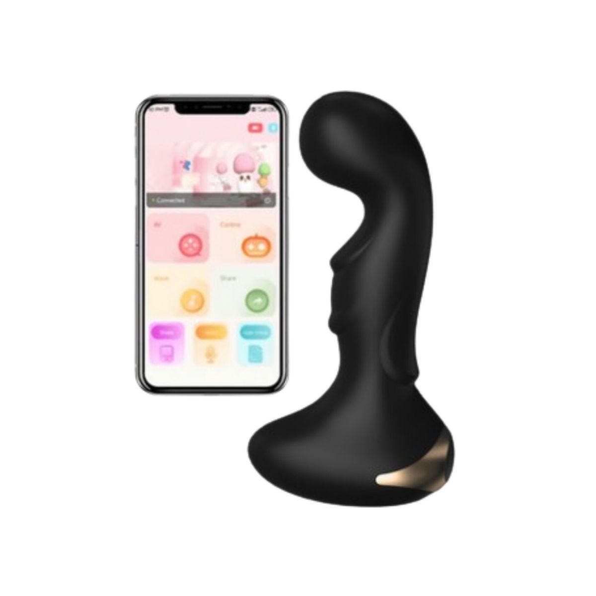 GENERICO - VIBRADOR DILDO A DISTANCIA  KEVIN APP
