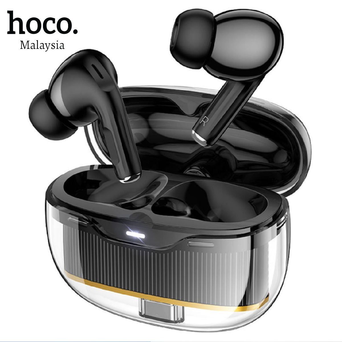 HOCO - Audífonos Inalámbricos Crystal TWS EW54 Hoco Black