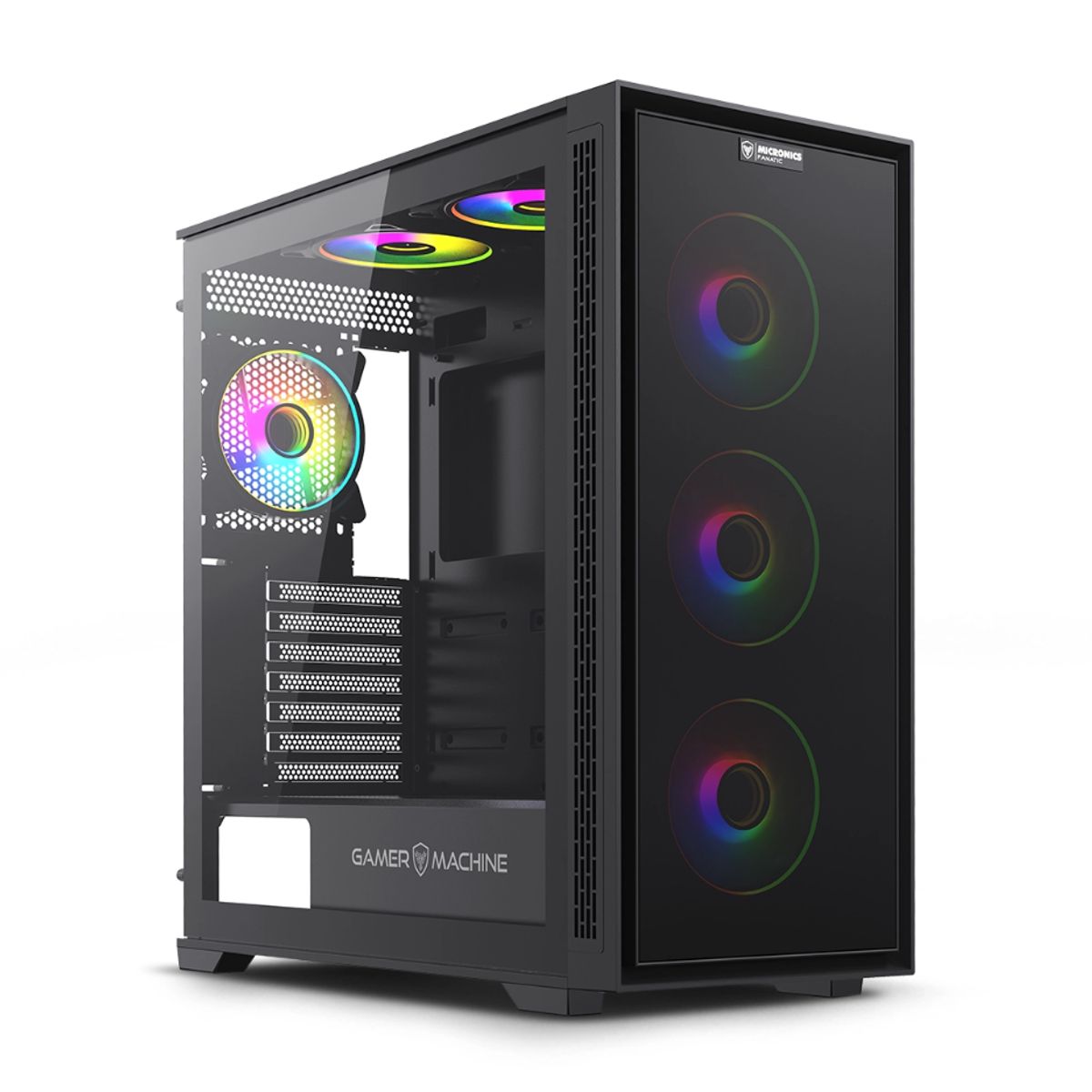 MICRONICS - Case Gamer Micronics FC1000 RGB USB 3.0 FANATIC