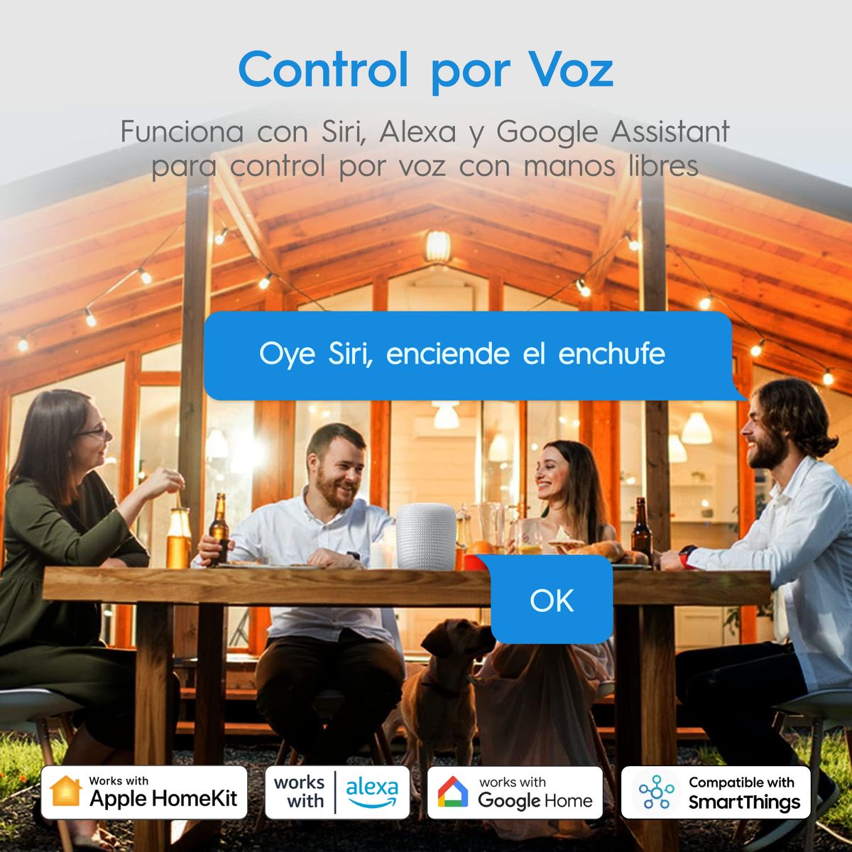 HOME ELECTRO - Enchufe Inteligente Apple HomeKit