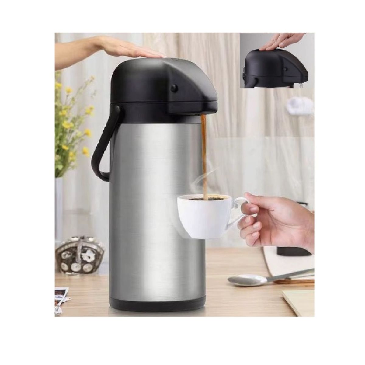 OTTOWARE - Termo a Presión de 1900 ml