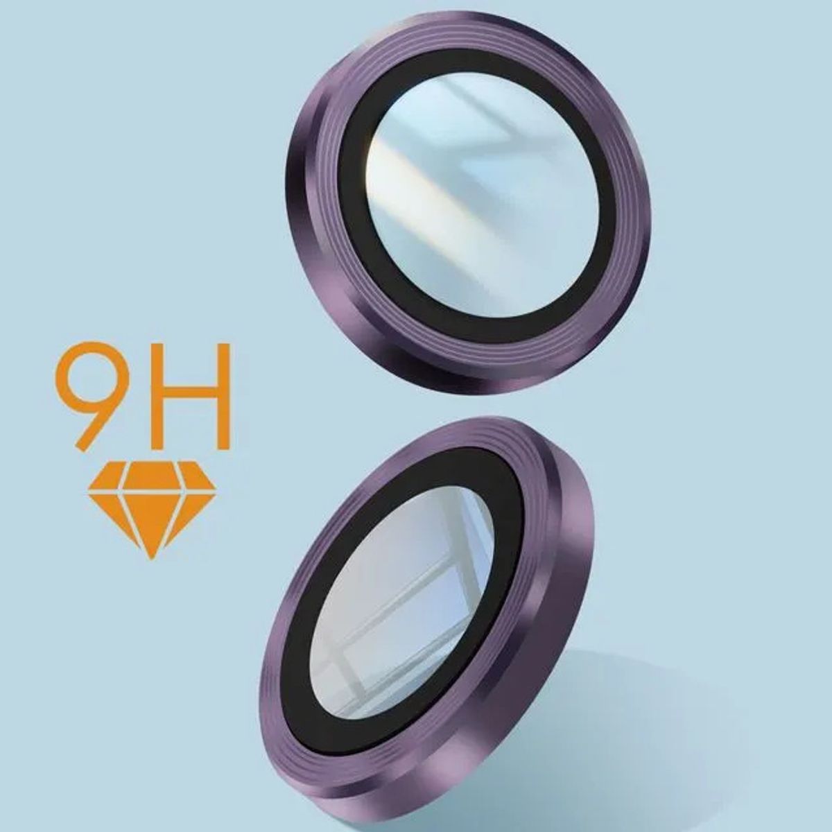 GENERICO - PROTECTOR CÁMARA IPHONE 16 - MORADO