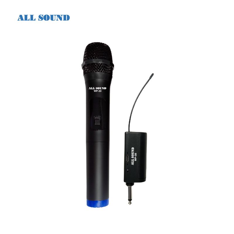 ALL SOUND - MICROFONO INALAMBRICO WP-30 DE MANO UHF ALL SOUND