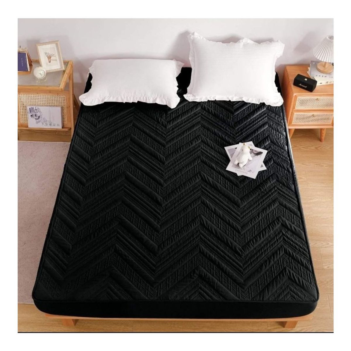 GOLDSUN - PROTECTOR DE COLCHÓN IMPERMEABLE GOLDSUN QUEEN