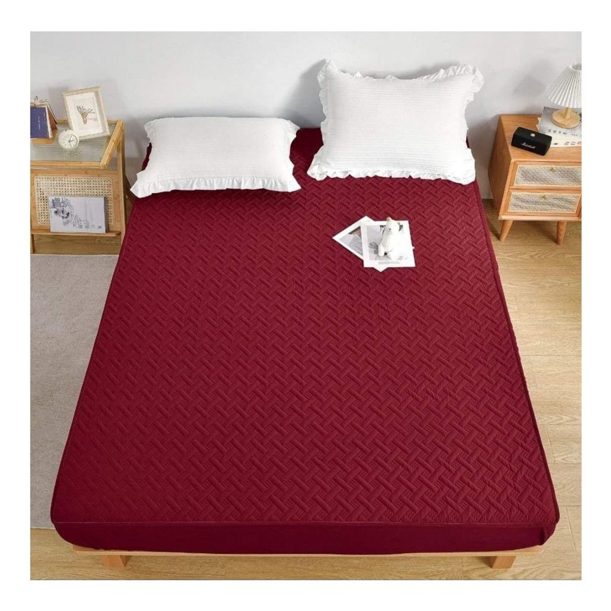 GOLDSUN - PROTECTOR DE COLCHÓN IMPERMEABLE GOLDSUN QUEEN