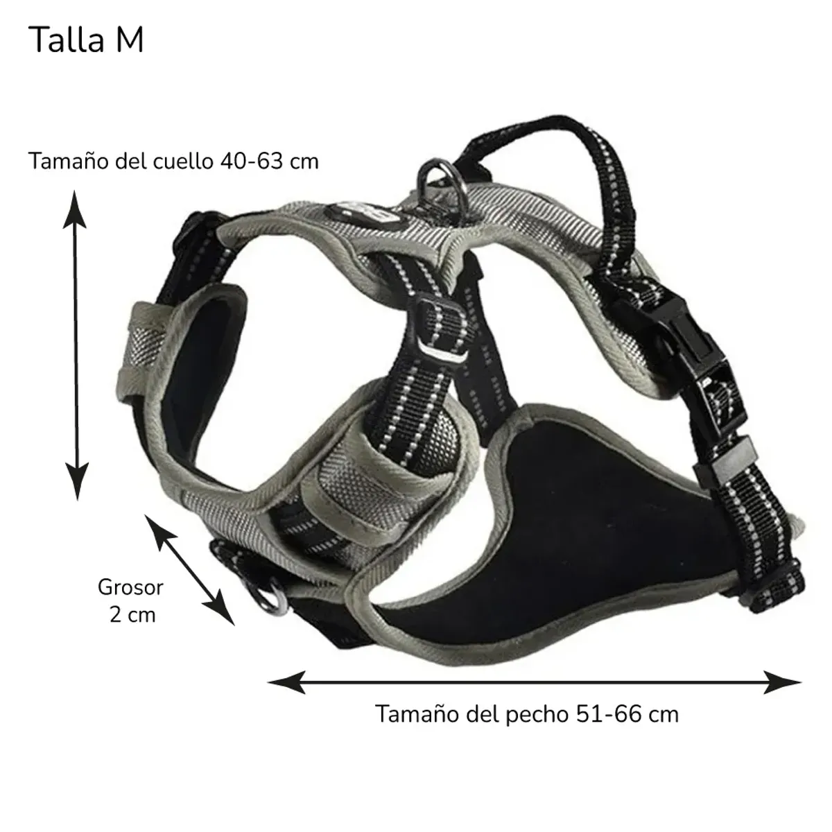 CROCI - Arnés Todoterreno Rando Walk Gris - M